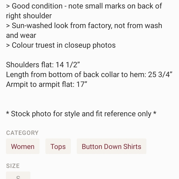 Madewell | Washed Cotton Boyfriend Shirt - Pink - Picture 5 of 6